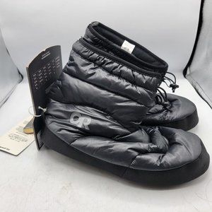 Outdoor Research Mens Size 9.5 Black Tundra Aerogel Booties House Shoes Slippers